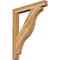 Ekena Millwork Funston Block Rough Sawn Bracket, Western Red Cedar, 4"W x 34"D x 42"H BKT04X34X42FST05RWR - alternate 1